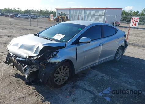 2015 Hyundai Elantra Se z USA, uszkodzony, nr VIN KMHDH4AE5FU264677